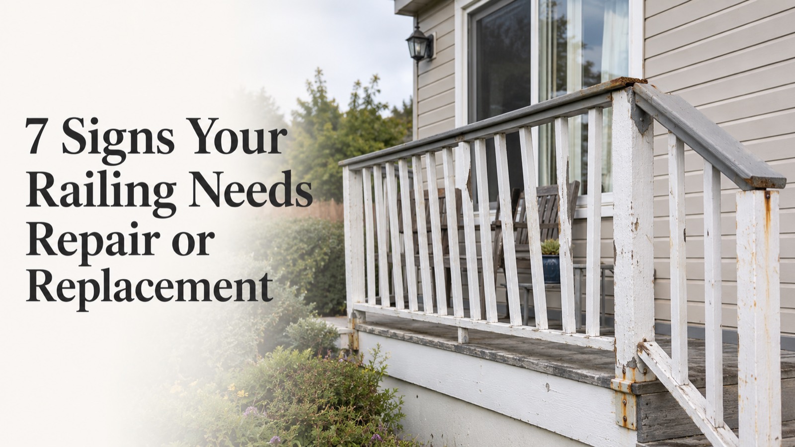 7 Signs Your Railing Needs Repair or Replacement