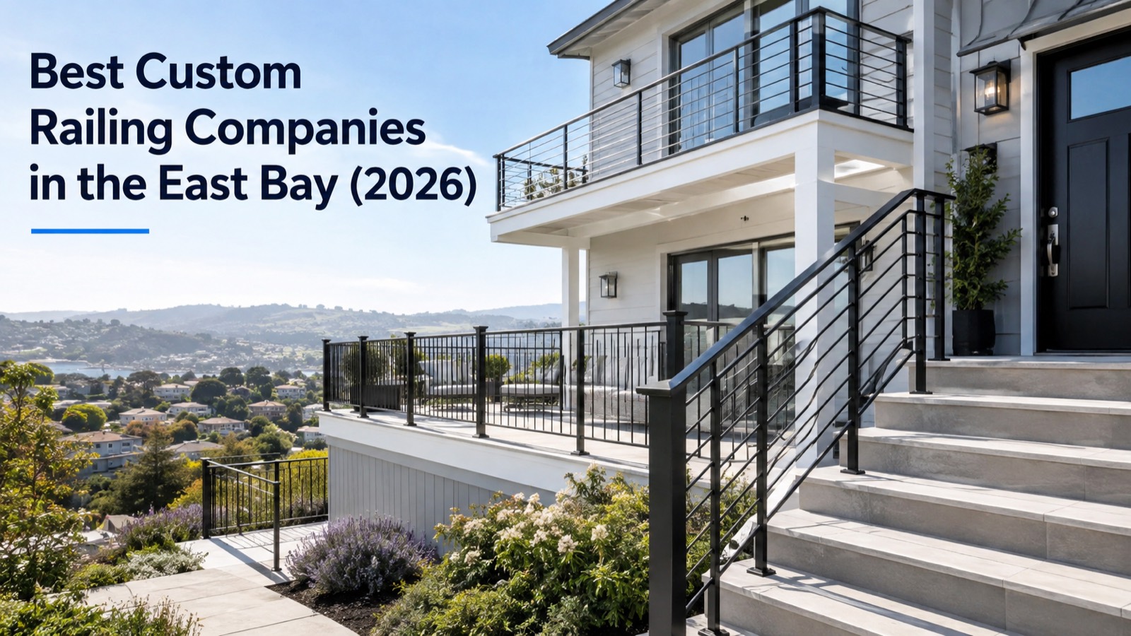 Custom railing cost in the Bay Area, 2026