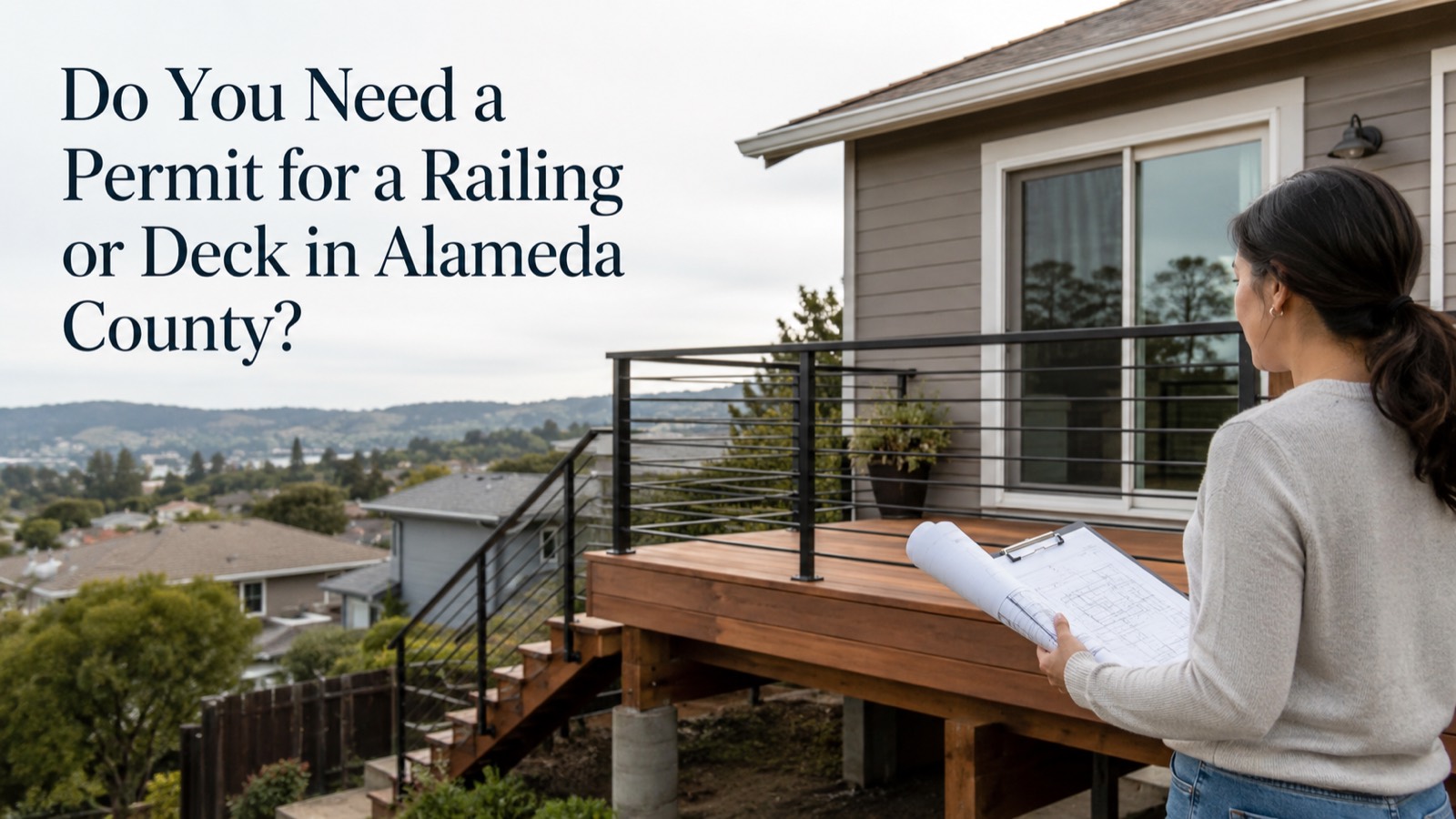 Do You Need a Permit for a Railing or Deck in Alameda County?